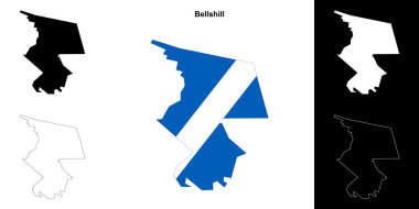 Bellshill boş ana hat haritası ayarlandı