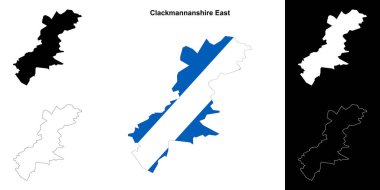 Clackmannanshire Doğu boş ana hat haritası ayarlandı