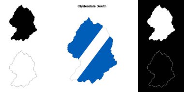 Clydesdale Güney boş ana hat haritası seti