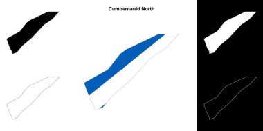Cumbernauld Kuzey boş ana hat haritası seti