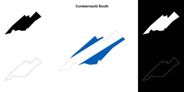 Cumbernauld Güney boş ana hat haritası seti