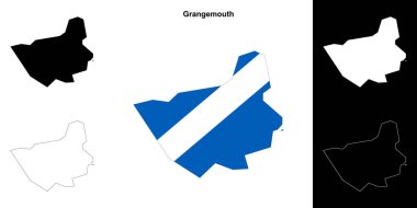 Grangemouth boş ana hat haritası seti