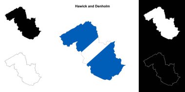 Hawick ve Denholm 'un ana hatları boş.