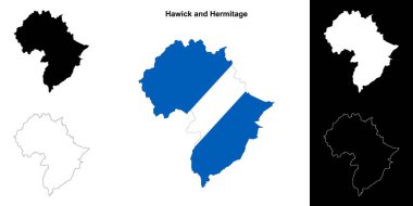 Hawick ve Hermitage boş ana hat haritası ayarlandı