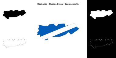 Hazlehead - Queens Cross - Kontesler boş ana hat haritası seti