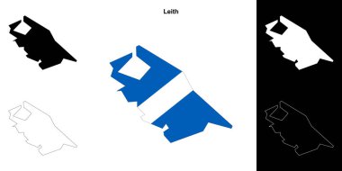 Leith boş çizgi haritası seti