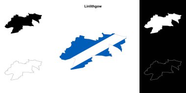 Linlithgow boş ana hat haritası seti