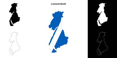 Lomond North boş dış hat haritası seti
