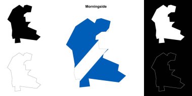 Morningside boş dış hat haritası seti