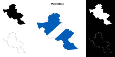 Murdostoun boş ana hat haritası seti