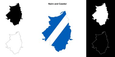 Nairn ve Cawdor boş ana hat haritası ayarlandı