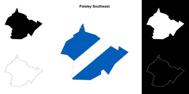 Paisley Güneydoğu boş ana hat haritası ayarlandı