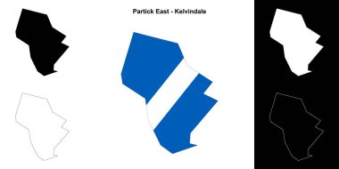 Partick East - Kelvindale boş harita seti