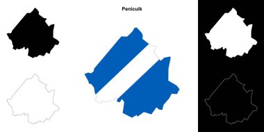 Penicuik boş ana hat haritası ayarlandı