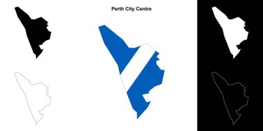 Perth Şehir Merkezi boş ana hat haritası ayarlandı