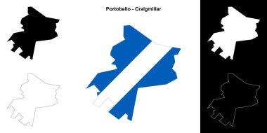 Portobello - Craigmillar boş ana hat haritası ayarlandı