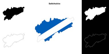 Selkirkshire boş ana hat haritası ayarlandı