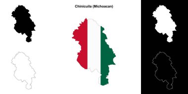 Chinicuila Belediyesi (Michoacan) ana hat haritası belirlendi