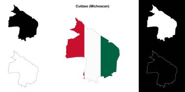 Cuitzeo belediyesi (Michoacan) ana hat haritası belirlendi