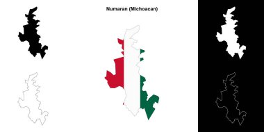 Numaran belediyesi (Michoacan) ana hat haritası belirlendi