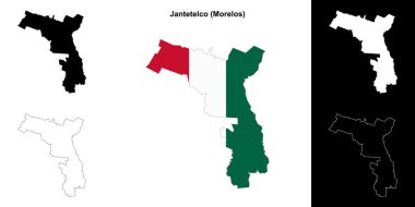 Jantetelco belediyesi (Morelos) ana hat haritası belirlendi