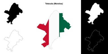 Tetecala Belediyesi (Morelos) ana hat haritası belirlendi