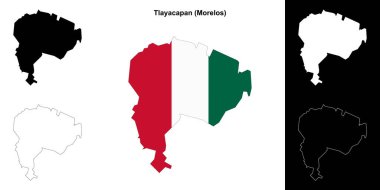 Tlayacapan belediyesi (Morelos) ana hat haritası belirlendi