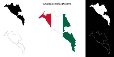 Amatlan de Canas belediyesi (Nayarit) ana hat haritası belirlendi