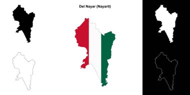 Del Nayar belediyesi (Nayarit) ana hat haritası belirlendi