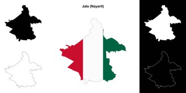 Jala belediyesi (Nayarit) ana hat haritası belirlendi