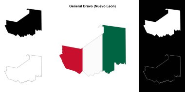 Genel Bravo Belediyesi (Nuevo Leon) ana hat haritası belirlendi