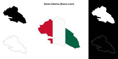 Santa Catarina Belediyesi (Nuevo Leon) ana hat haritası