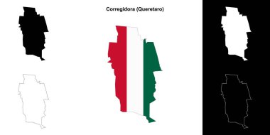 Corregidora belediyesi (Queretaro) ana hat haritası ayarlandı