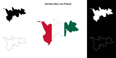 Cerritos Belediyesi (San Luis Potosi) ana hat haritası belirlendi