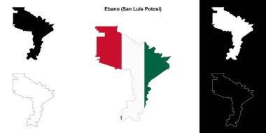 Ebano belediyesi (San Luis Potosi) ana hat haritası belirlendi