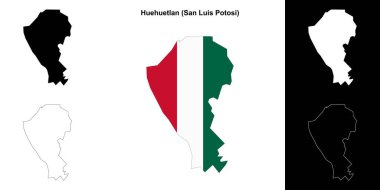 Huehuetlan belediyesi (San Luis Potosi) ana hat haritası belirlendi