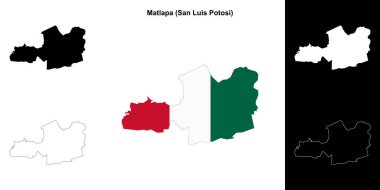 Matlapa belediyesi (San Luis Potosi) ana hat haritası belirlendi