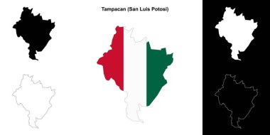 Tampacan belediyesi (San Luis Potosi) ana hat haritası seti