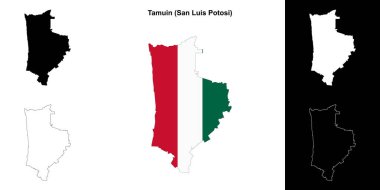 Tamuin belediyesi (San Luis Potosi) ana hat haritası belirlendi