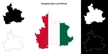 Zaragoza belediyesi (San Luis Potosi) ana hat haritası belirlendi