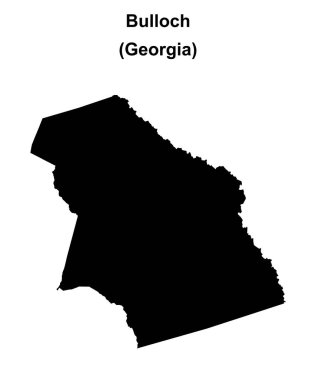 Bulloch County (Gürcistan) haritası boş