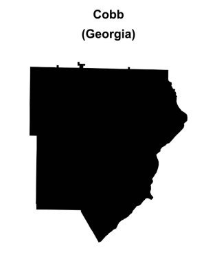 Cobb County (Gürcistan) haritası boş