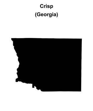 Crisp County (Gürcistan) haritası boş