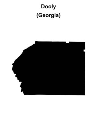 Dooly İlçesi (Gürcistan) haritası boş