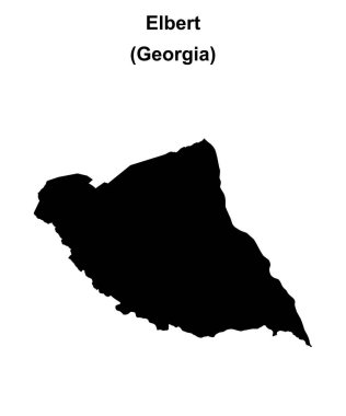 Elbert County (Gürcistan) haritası boş
