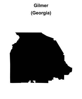Gilmer County (Gürcistan) haritası boş