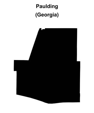 Paulding County (Gürcistan) haritası boş