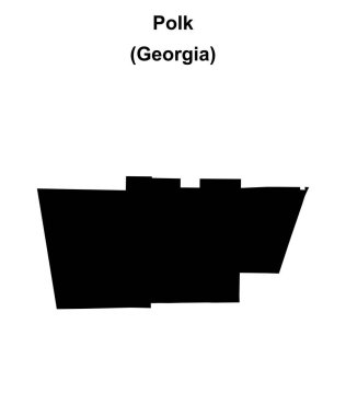 Polk County (Gürcistan) haritası boş