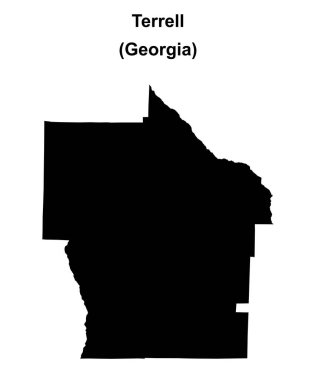 Terrell County (Gürcistan) haritası boş