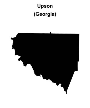 Upson County (Gürcistan) haritası boş